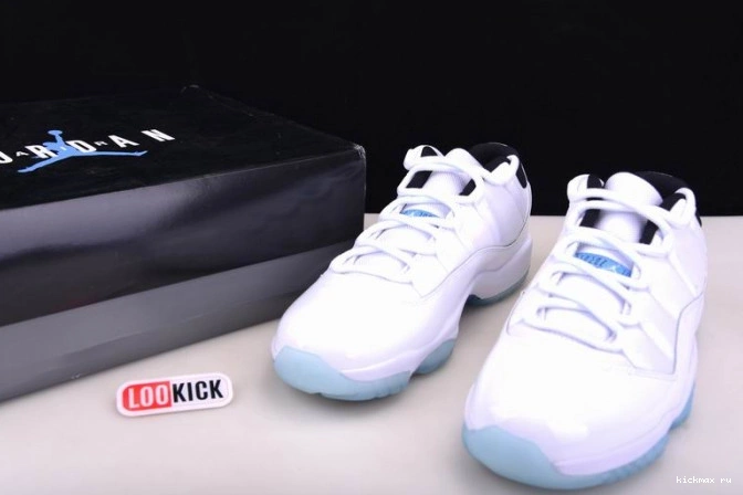 Rep MAX Air Blue Low Legend Jordan 11 AV2187-117 0816